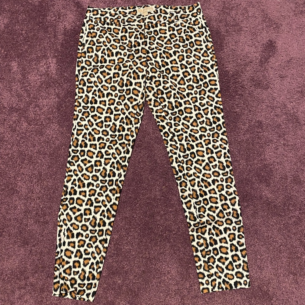 Cheetah print Micheal Kors dress pants